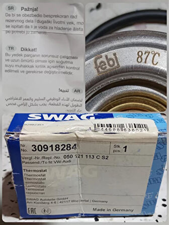 050121113C 2003-2005 VW Bora Termostat AtiParts