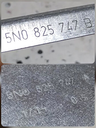 5N0825747A 5N0825747B 12-18 VW Tiguan Fan Motoru Braketi AtiParts