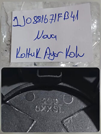 1J0881671F B41 1998-2001 VW Golf Koltuk Ayar Kolu AtiParts