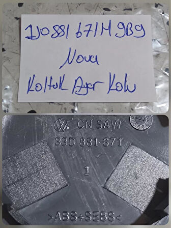 1J0881671H 9B9 2003-2005 VW Bora Koltuk Ayar Kolu AtiParts