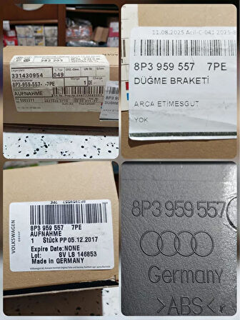 8P3959557 7PE 2004-2007 Audi A3 Ayna Ayar Düğme Çerçevesi AtiParts