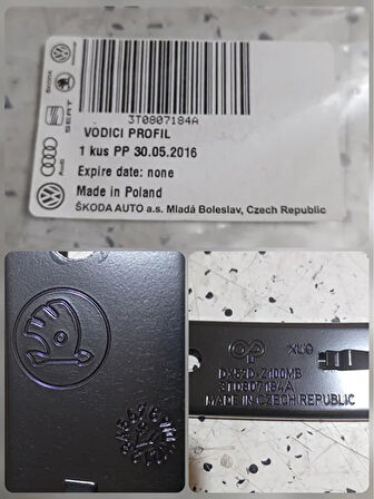 3T0807184A 2014-2015 Skoda Superb Ön Tampon Sağ Braketi AtiParts