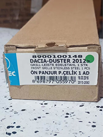 8900100148 Dacia Duster Panjur Alt Kromu AtiParts