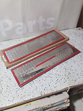 8900100166 Renault Trafic Kapı Eşiği Kaplaması 2 li Paket AtiParts