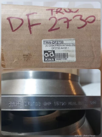 8D0615301A 1995-1997 Audi A4 Ön Fren Diski 2 li Paket AtiParts (Bolca Parça)