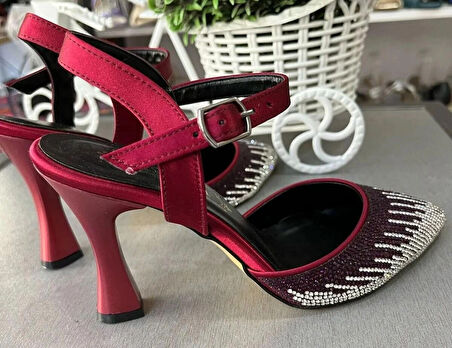 7,5 CM KALIN KADEH TOPUK EBRULİ RENK GEÇİŞLİ ÇOK ŞIK-ÇOKRAHAT ABİYE AYAKKABI