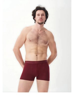 3'lü Bordo Modal Boxer
