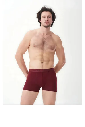 3'lü Bordo Modal Boxer
