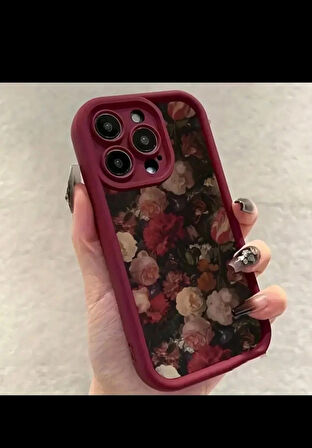 14 Promax Telefon Kılıfı Bordo Yansımalı 