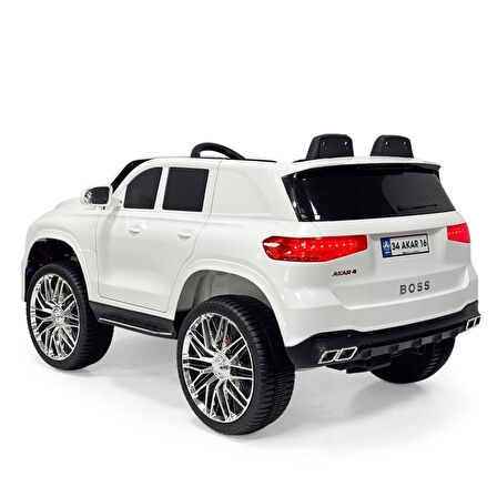 Akülü Araba 12V Uzaktan Kumanda BOSS GT Müzikli ve Bluetooth