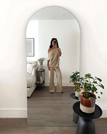 Fawdecor Dekoratif Boy Aynası, Modern Ev Aynası 180 x 80 Cm