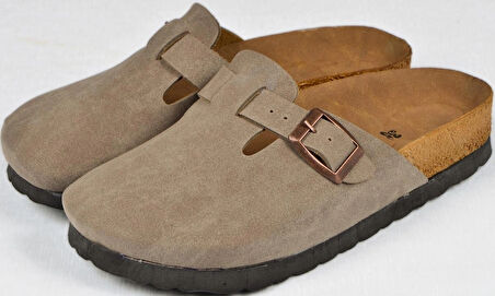 Mantar Tabanlı Çocuk Unisex Boston Birkens Günlük Sabo 59463 Günlük Terlik
