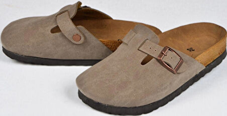 Mantar Tabanlı Çocuk Unisex Boston Birkens Günlük Sabo 59463 Günlük Terlik