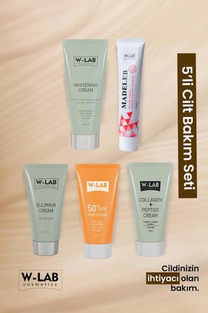W-Lab Cosmetics 5 li Süper Set
