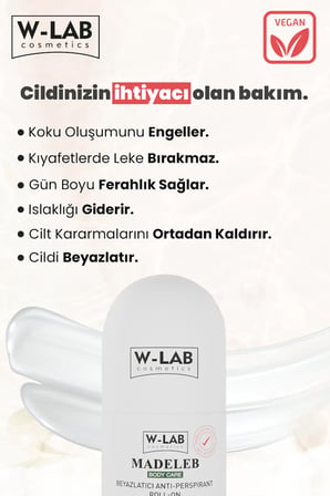 W-Lab Cosmetics Madeleb Roll On 3 lü Set