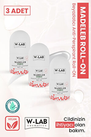 W-Lab Madeleb Roll On 3 lü Set
