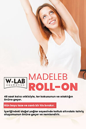 W-Lab Madeleb Roll On 3 lü Set