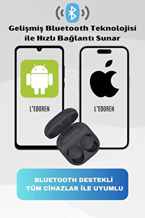 ANC Özellikli Su Geçirmez Bluetooth Kulaklık Kulakiçi Çift Mikrofonlu Dokunmatik Kablosuz Buds 2 Pro