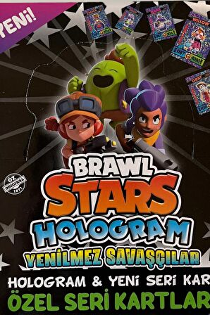 Hayal Sepeti Brawl Stars Hologram Yenilmez Savaşçılar  240 Adet Oyun Kartı