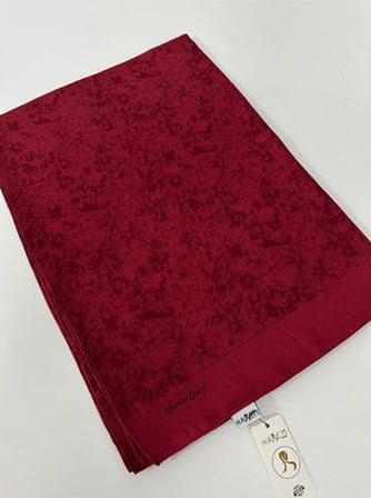 Harem Scarf Gold Silvia Şal Bordo