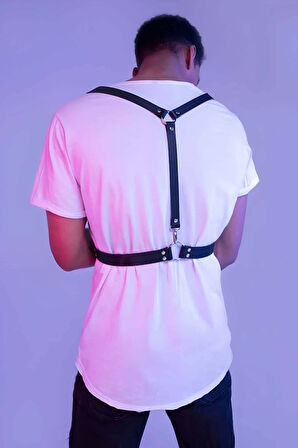 Erkek Göğüs Harness, Erkek Gömlek Kemeri, Erkek T-shirt Kemeri - Brfm206