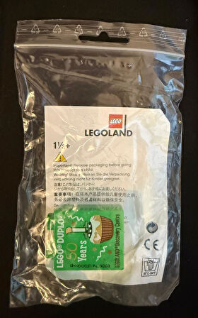 Legoland Discovery Centre 2019 50 Years Cupcake Pattern Duplo Brick 1x2x2