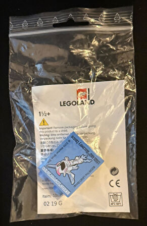 Legoland Discovery Centre 2019 The Lego Movie Days Pattern Duplo Brick 1x2x2