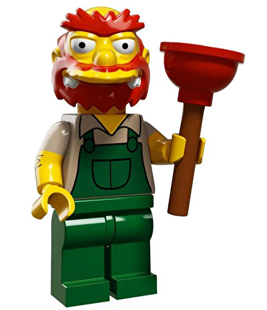 Lego 71009 Simpsons serisi 2 - 13 Groundskeeper Willie