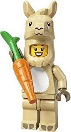 Lego Minifigür Seri 20 - 71027 - Llama Costume Girl