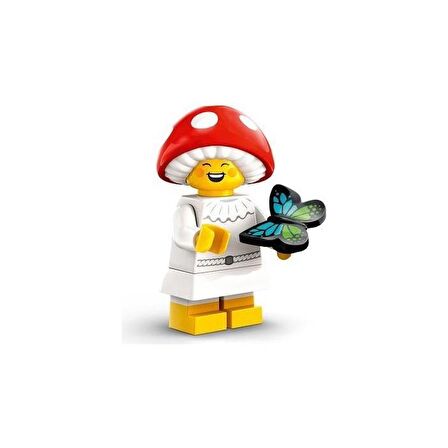 Lego Minifigür 71045 - Seri 25 - 6 Mushroom Sprite