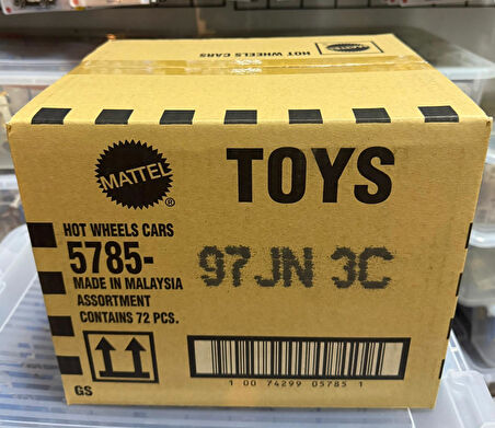 Hot Wheels Kısa Karton 72'li Kutu 5785-97JN3C