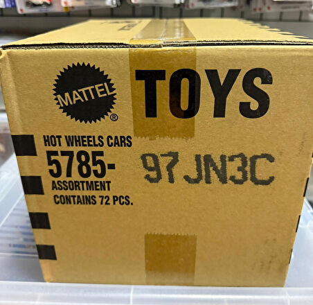 Hot Wheels Kısa Karton 72'li Kutu 5785-97JN3C
