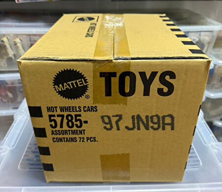 Hot Wheels Kısa Karton 72'li Kutu 5785-97JN9A