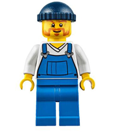 Lego Minifigür Fire Lighthouse Keeper cty0648