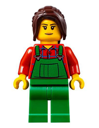 Lego Minifigür Lawn Worker cty0667
