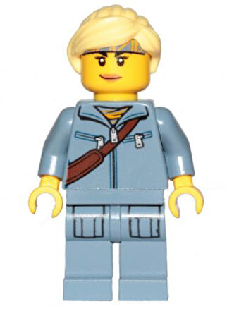 Lego Minifigür Jessica Sharpe cty1171