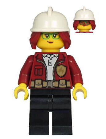 Lego Minifigür - Fire Chief, Female - Freya McCloud cty1211
