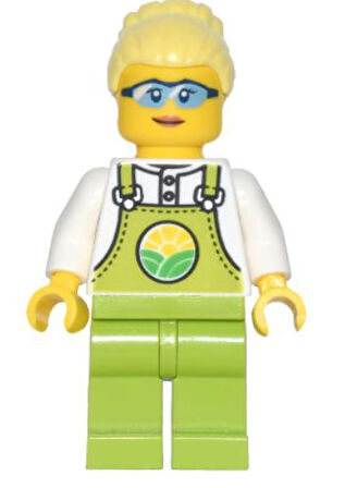 Lego Minifigür Farmer Peach cty1441