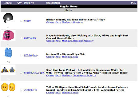 Lego Minifigür Mechanic Female cty1539