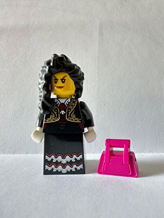 Orjinal Lego Minifigür La Catrina with Magenta Handbag