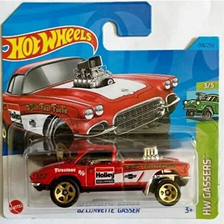 Hot Wheels Tekli Arabalar '62 Corvette Gasser HKH64