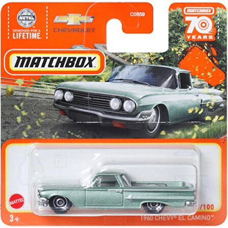 Matchbox Tekli Arabalar 1960 Chvey El Camino HLC72