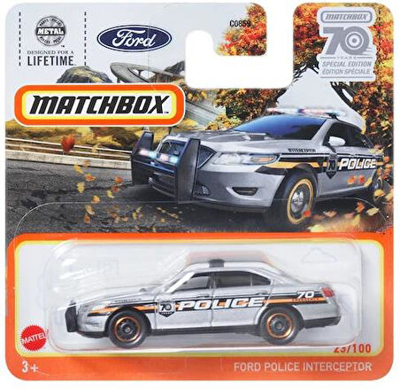 Matchbox Tekli Arabalar Ford Police interceptor HLD04