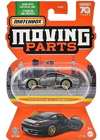 Matchbox Moving Parts - 2020 Porsche 911 Carrera 4S HLG22