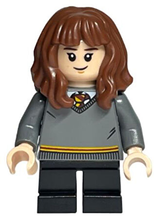 Lego Minifigür Hermione Granger Gryffindor Sweater hp139