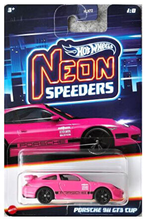 Hot Wheels Neon Speeders Porsche 911 GT3 Cup HRW75