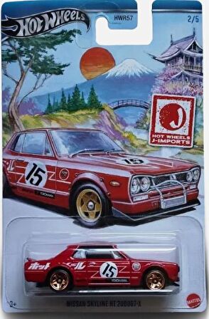 Hot Wheels 5'li Araba Seti - Hot Wheels J-Imports HWR57