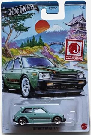 Hot Wheels 5'li Araba Seti - Hot Wheels J-Imports HWR57