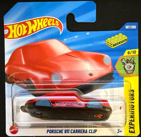 Hot Wheels Tekli Arabalar Porsche 911 Carrera Clip JBB12 (Experimotors)
