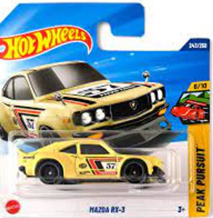 Hot Wheels Tekli Arabalar Mazda RX-3 JBB47 (Peak Pursuit)